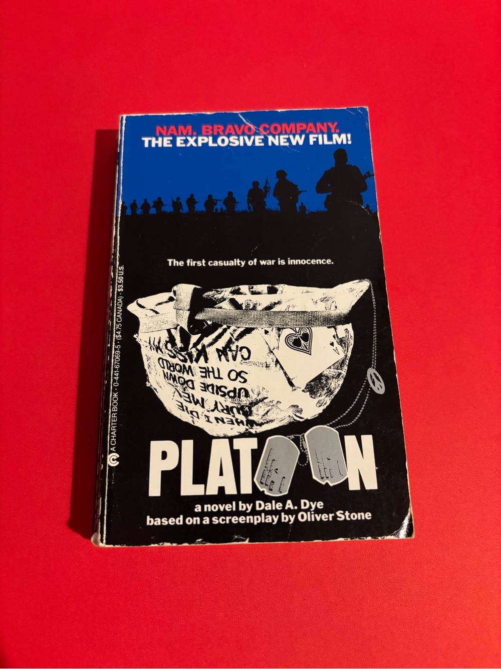 Platoon Paperback Novel